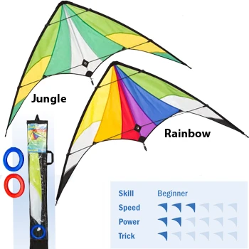 55 In Orion Stunt Kite Rainbow From HQ Design
