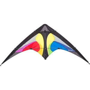 65 In HQ Yukon II Stunt Kite Rainbow